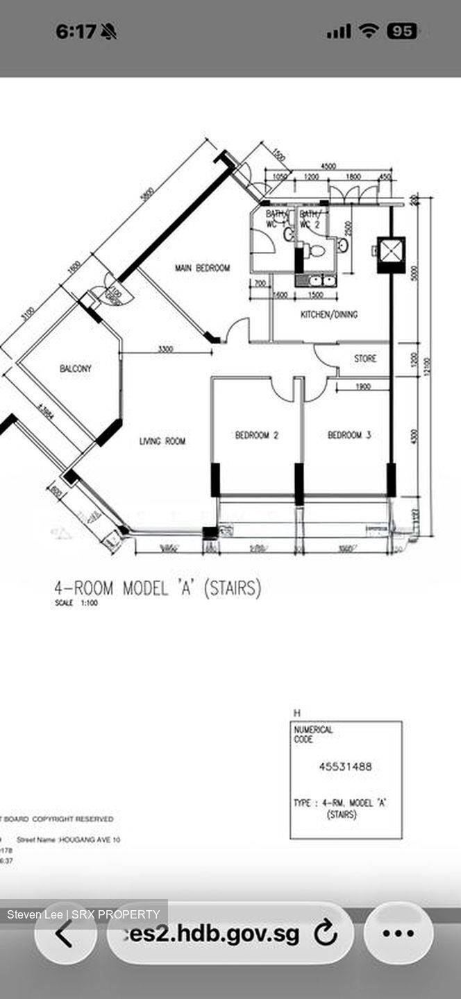 Blk 447 Hougang Avenue 10 (Hougang), HDB 4 Rooms #566215721
